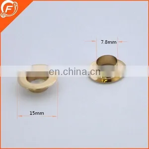 Shinny Gold Round Brass Eyelets for Lady Cloth thumbnail-2