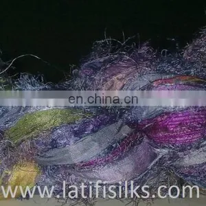 RIBBON SILK PINK AND YELLOW AND BLUE thumbnail-1