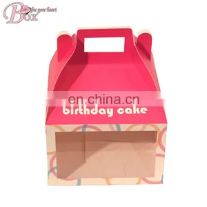 HIgh Quality Tasty Cardboard Cake Box Food Box thumbnail-5