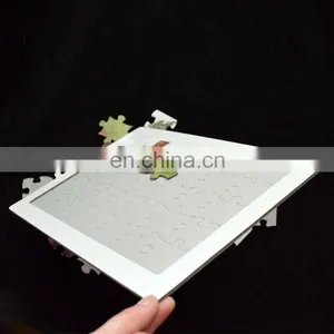 Full Color Printing Custom Design A4 Cardboard Puzzle Jigsaw thumbnail-4