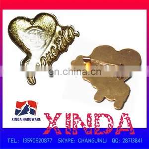 31 x 33mm Shinny Metal Alloy Emblem Badge With Pin thumbnail-1