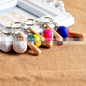 Custom Key Holder Ball Baseball Key Chain Keyring 3d Mini Baseball Keychain for Sport Professional Gifts thumbnail-6