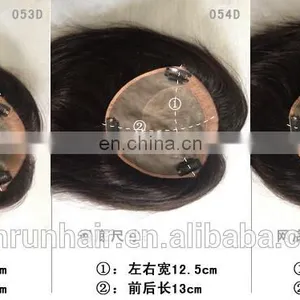 Nature Human Hair Toupee For Womens Quality Virgin Chinese Human Hair Mens Toupee thumbnail-5