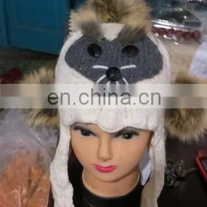 2013new Fashion Animal Ladies Hat for Winter thumbnail-1