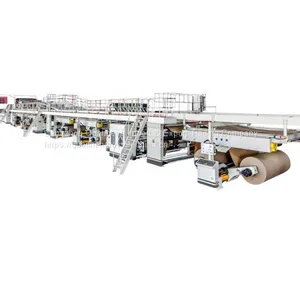 High Quality 3ply/5ply/7ply Corrugated Paperboard Production Line / Carton Box Making Equipment thumbnail-1