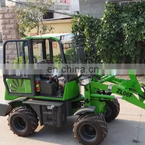 4WD New Type Articulated Mini Front Loader 906 thumbnail-5
