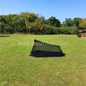 Swag Tent, Black Ultralight Mosquito Net, A-Frame Mesh Tent thumbnail-3