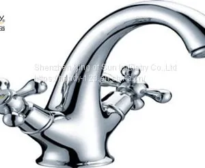 Cross Handle Basin Faucet thumbnail-1