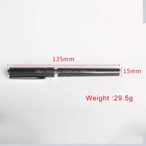 Luxurious High Quality Carbon Fiber Fountain Pen With Custom Logo for Gift thumbnail-5