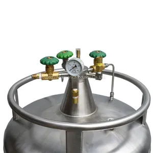 200L Liquid Nitrogen Container Self-Pressurization Tank thumbnail-2
