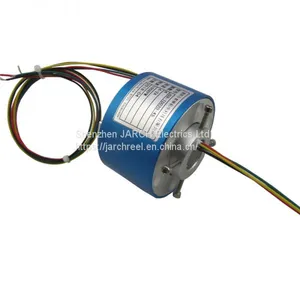 360 Rotary Union Electrical Connector Slip Ring With 1~300 Wires,2A,10A~500A thumbnail-1
