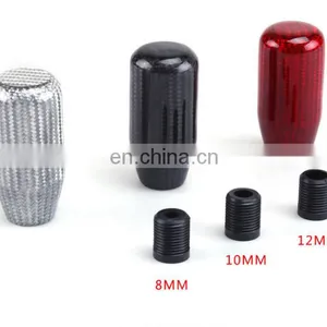 Real Carbon Fiber Aluminum Gear Knob Manual Transmission Aluminum Gear Shift Knob thumbnail-4