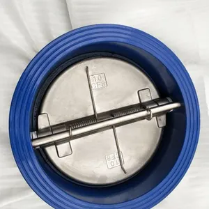 Cast Iron Wafer Type Butterfly Check Valve Ductile Iron CF8 Disc Check Valve thumbnail-3