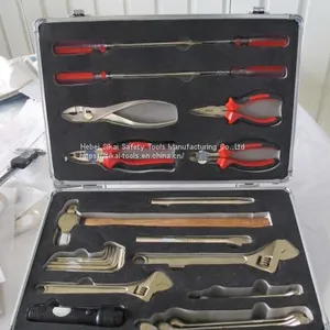 26pcs Hand Tools Set Non Sparking Safety Tools for Oil Gas thumbnail-2