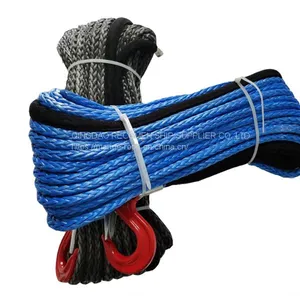 RECOMEN Factory Supply Synthetic Winch Rope for ATV UTV SUV With Thimble 28 Meters Long on Sale thumbnail-3