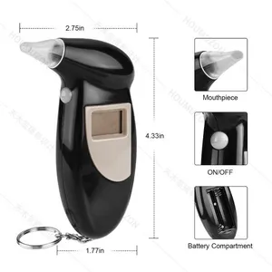 Professional Breath Alcohol Tester Police Breathalyzer thumbnail-2