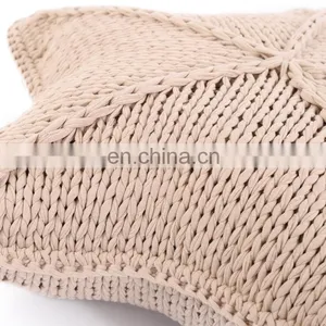 Home Decoration 100% Cotton Handmade Stars Shape Memory Foam Cushion /pillow thumbnail-7