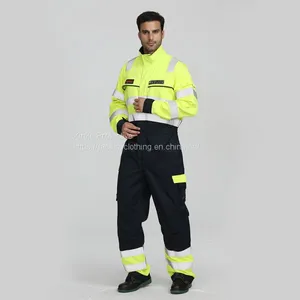 PPE High Visibility Flame Retardant Coveralls thumbnail-1