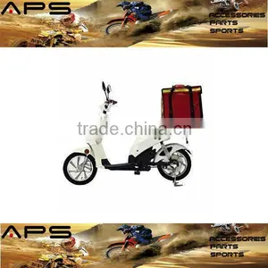EEC Electric Scooter With Pedal, Removable Battery, Used as Pizza Delivery Bike thumbnail-1