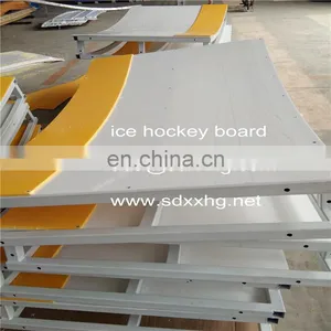 Ice Rink Boards Hockey Baseboard Plastic Skirting Hockey White Board thumbnail-3
