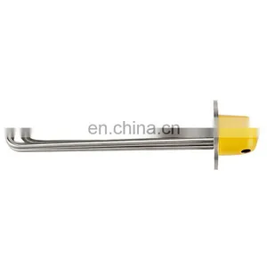 Incoloy 800 Immersion Boiler Water Electric Flange Tubular Heating Element thumbnail-2