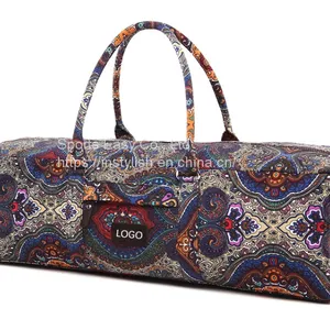 Fashionable Printing Large Multifunctional Sports Gym Bag for Fitness Girl thumbnail-4