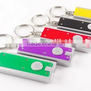 Custom Printing Logo Keychain Led Squeeze Light Key Fob Lighting thumbnail-2