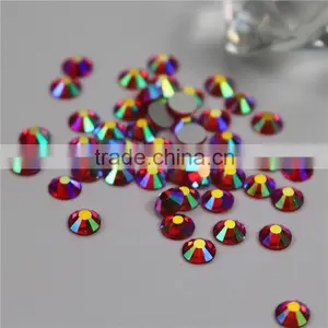 Siam Rhinestone AB Flatback Non Hotfix Rhinestone Trim thumbnail-2