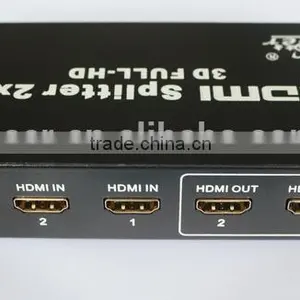 2 in 2 Out Full HD Cable Splitters With Remote thumbnail-2