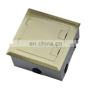 Double Power And Electrical Data Floor Socket Boxes thumbnail-3