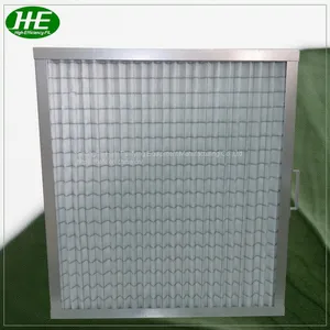 AHU Panel Type Ventilation Synthetic Fiber Pleated Pre Filter thumbnail-3