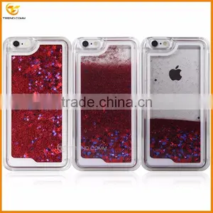 Wholesale New Fashion Liquid Hard Back Cover Case for Iphone 6 thumbnail-6