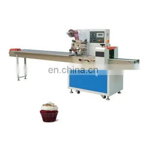 Manual Flow Sachet Horizontal Wrap Toothbrush Plastic Spoon Fill Seal Pillow Packing Machine thumbnail-2