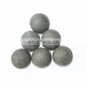 Wholesale and Customized High Chrome Cast Iron Alloyed Steel Forged Grinding Mining Balls for Milling thumbnail-1