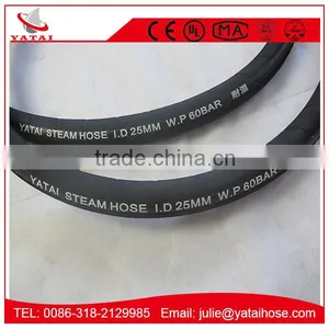 Steel Wire Braided Heat Resistant EPDM Rubber Hose thumbnail-2