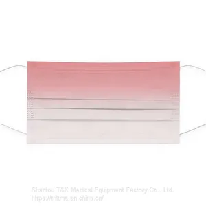 3 Ply Type I Medical Disposable Mask (Red Gradient) CE Marked and Meets the Requirements of EN14683:2019 Type I thumbnail-2