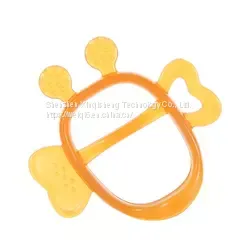 Food Grade InfanT Baby Kids Teething Teethers Toy Animal Toys Bee With Comfort Molars Silicone Baby Teethers Bpa Free thumbnail-5