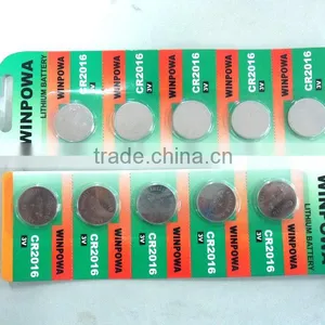 Cr2016 With Tab Battery Lithium Button Cells thumbnail-1