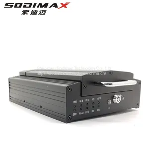 4CH HD CCTV Camera HDD Car Mobile DVR GPS H.264 Compression Format Vehicle MDVR thumbnail-5