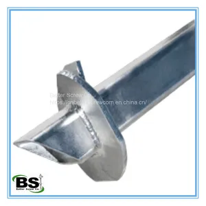 Square Bar Shaft Helical Piles Conforms to ASTM A36 Hot Rolled Plate thumbnail-1