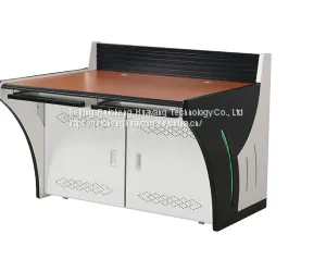 Multimedia Monitoring and Control Machine Room Operation Console Command and Dispatching Console Industrial Control Console Center Video Control Monitoring Desk thumbnail-2