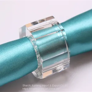 Crystal Napkin Buckle Ring For Hotel Restaurant Decoration thumbnail-3