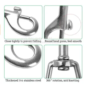 Marine Hardware 304/316 Double End Snap Hook thumbnail-5