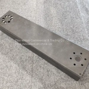 CNC Cutting High Stiff Light Weight Square Carbon Fiber Tube for Robot Arm thumbnail-2