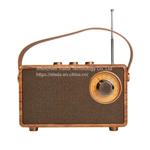 Home Wireless Speaker Portable Radio Stereo Speakers Record Mini Radio Retro Speaker Phonograph b7 Player thumbnail-3