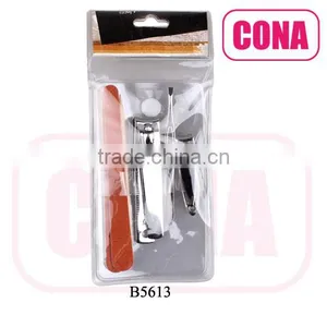 4pcs Travel Kit(wooden Sticker,tweezers,nail Clipper) thumbnail-1