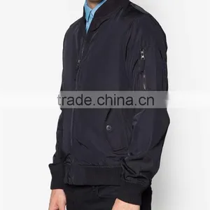 Wholesale 2017 Casual Bomber Jackets for Men Plain thumbnail-3