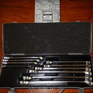 Tone Maeda/tuonai Cs100 Double-ended Wrench Set, Made of Structural Steel, for Fastening Operations thumbnail-1
