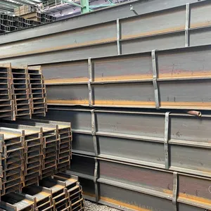 S235 Standard Size Galvanized Structural Steel Beams I Beam H Beam Construction Price Per Ton H and I Beam Steel thumbnail-5