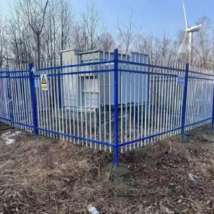 Black Engineering and Construction Zinc-steel Fence Guardrail, Sold by Youdun, Beautiful and Durable, Suitable for Rural Renovation Iron Art Fence thumbnail-3